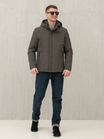 Чоловіча демісезонна куртка модель 67-2-CKF-OLIV Фото