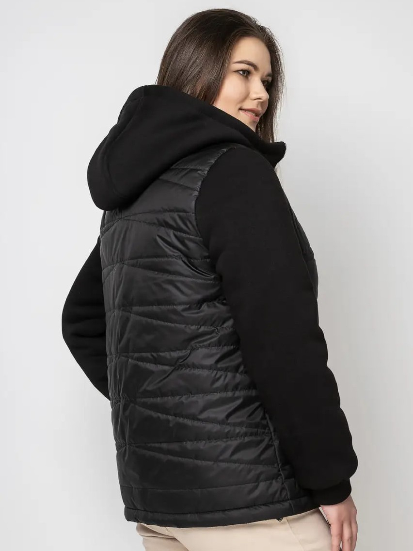 Демисезонная куртка City Fashion Classic модель LR-132-BLC Фото