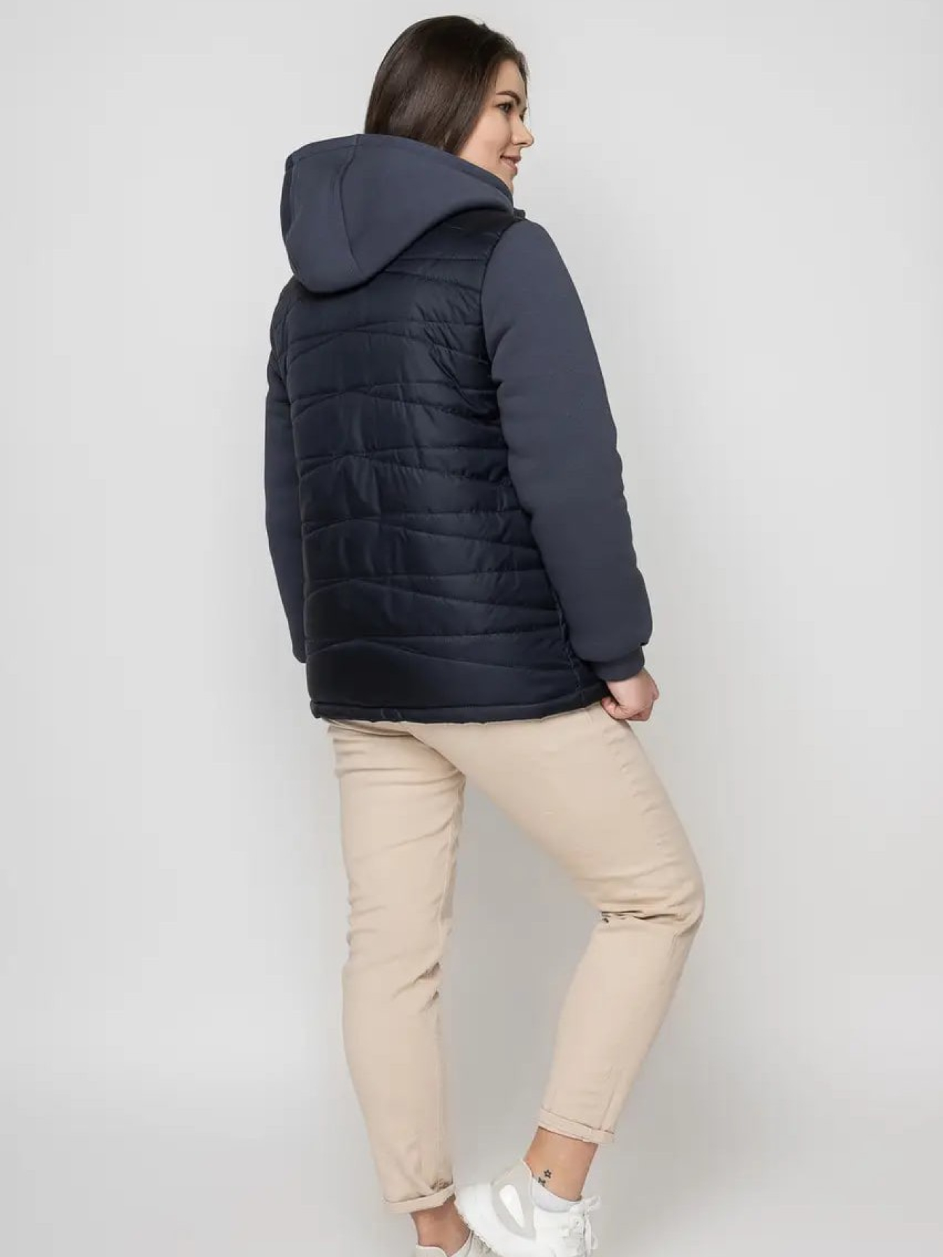 Демисезонная куртка City Fashion Classic модель LR-132-BLU Фото