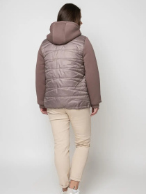 Женская демисезонная куртка модель LR-132-beige Фото