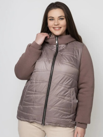 Жіноча демісезонна куртка модель LR-132-beige Фото