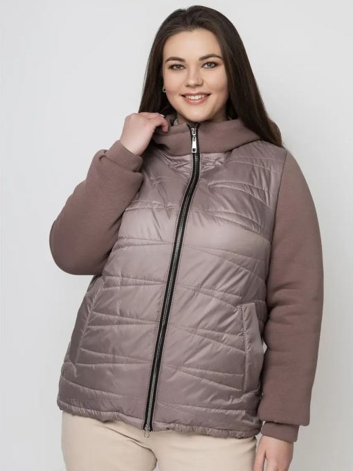 Женская демисезонная куртка модель LR-132-beige Фото