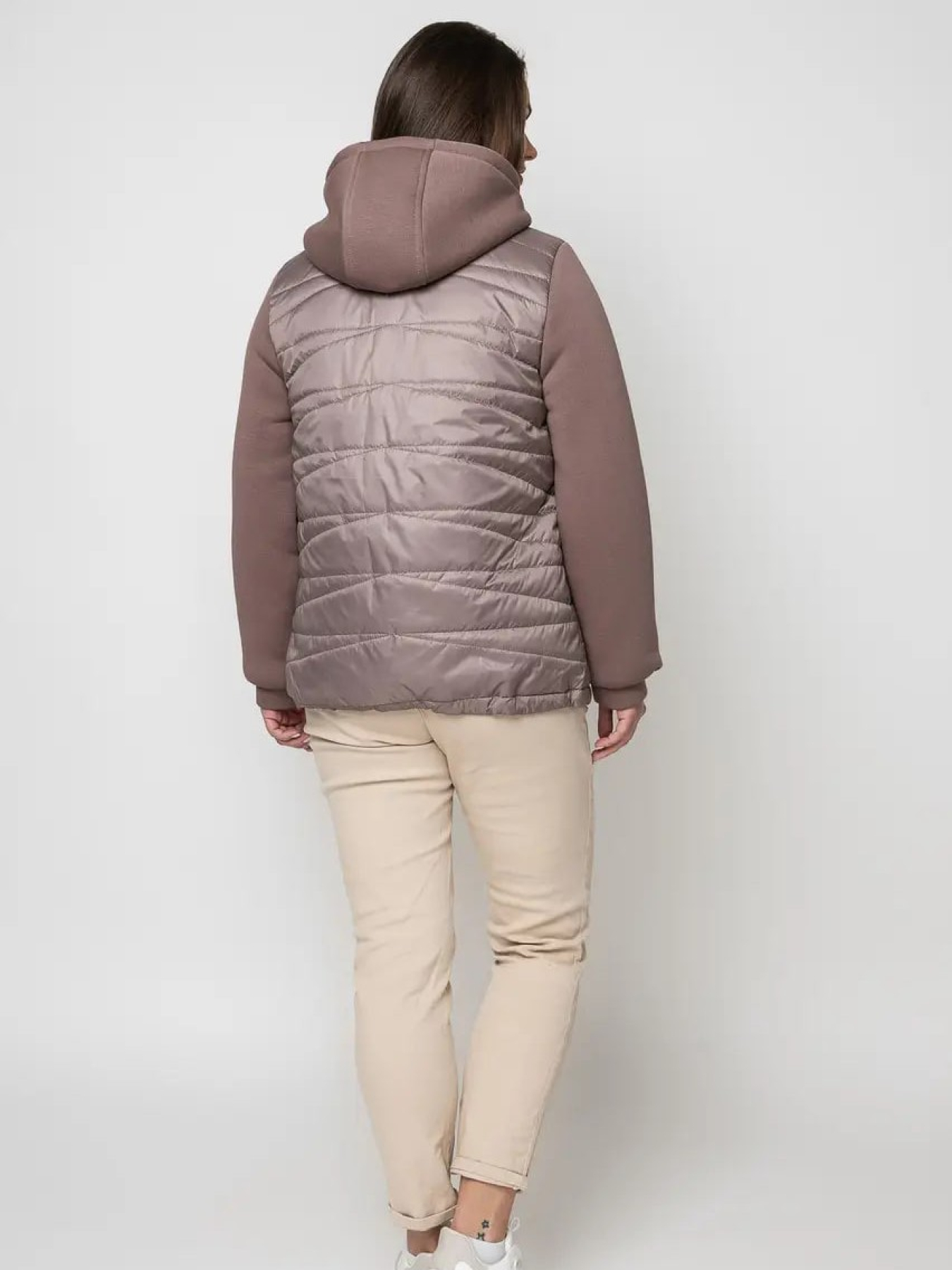 Демисезонная куртка City Fashion Classic модель LR-132-beige Фото