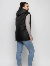 Жіночий жилет демісезонний модель LR-7-BLCK Фото
