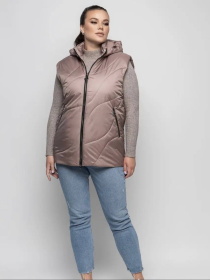 Утепленный жилет UVENTUM модель LR-7-BEIGE Фото