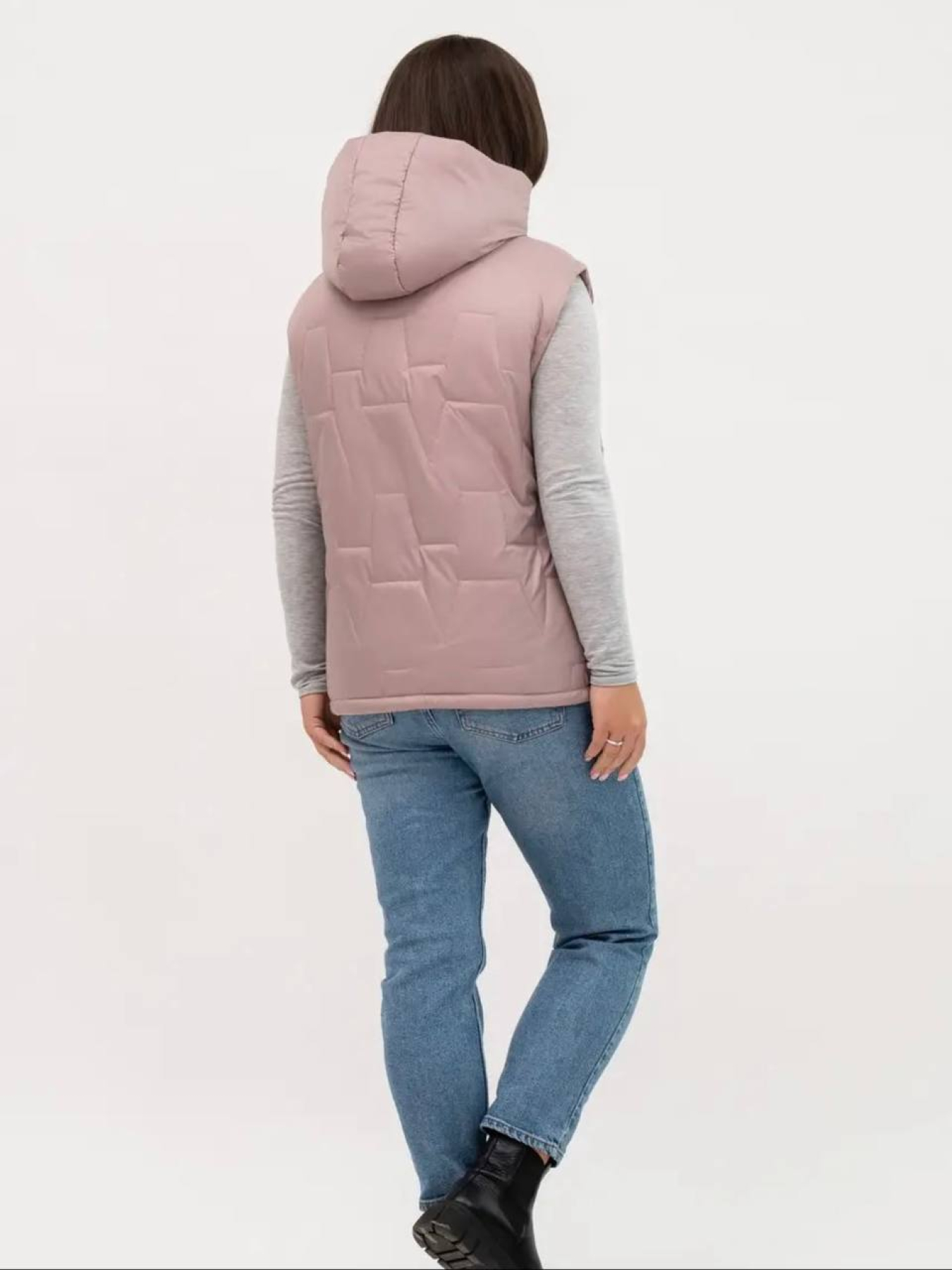 Утеплений жилет UVENTUM модель LR-11-BEIGE Фото