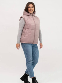 Утеплений жилет UVENTUM модель LR-11-BEIGE Фото