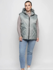 Жилет жіночий демісезонний модель LR-6-MINT Жилет жіночий демісезонний модель LR-6-MINT Фото