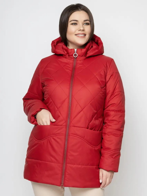 Женская демисезонная куртка модель LR-134-red Фото