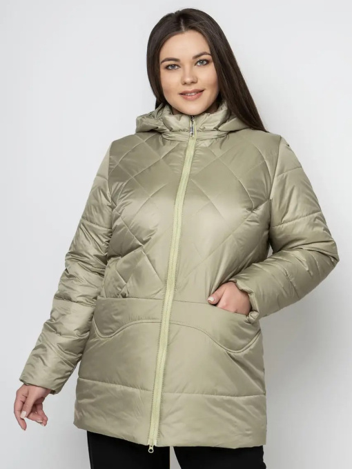 Демісезонна куртка City Fashion Classic модель LR-134-oliva Фото
