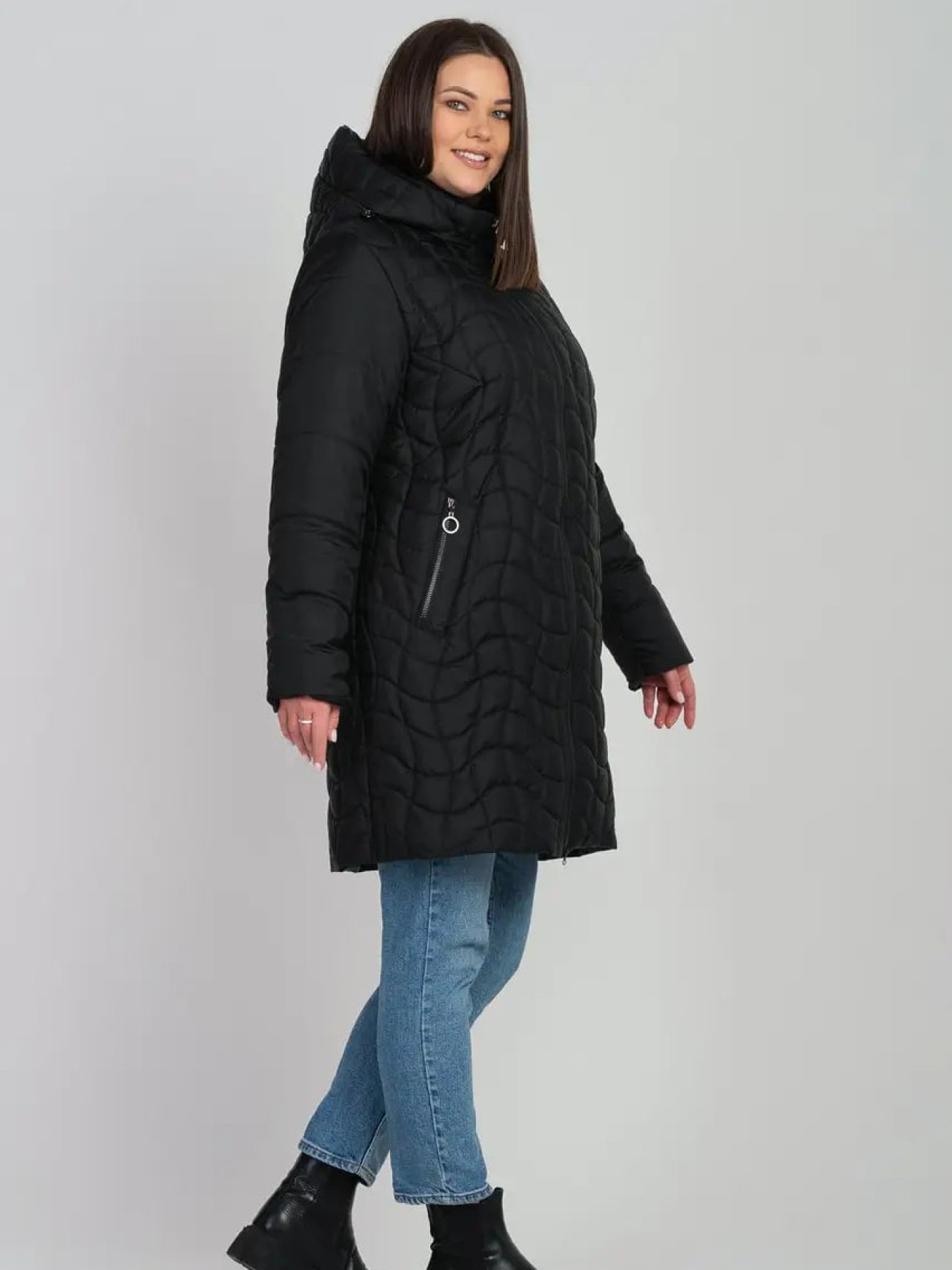 Демісезонна куртка City Fashion Classic модель LR-29-BLC Фото