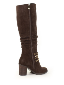 Женские замшевые сапоги в элегантном коричневом цвете модель ZS7194-05-0297-9MB-1320 Женские замшевые сапоги в элегантном коричневом цвете модель ZS7194-05-0297-9MB-1320 Фото