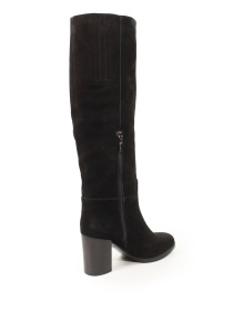 Жіночі замшеві чоботи з високою прямою халявою модель F359R-915A-Y13 Фото