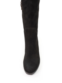 Жіночі замшеві чоботи з високою прямою халявою модель F359R-915A-Y13 Фото