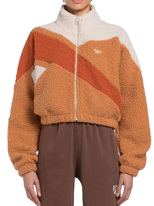 Куртки и дубленки Reebok CL WINTER SHERPA TRACKTOP модель 101552380 Фото