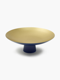 Фруктовница "Элизиум" железная модель BD-01 DEEP BLUE/GOLD Фото