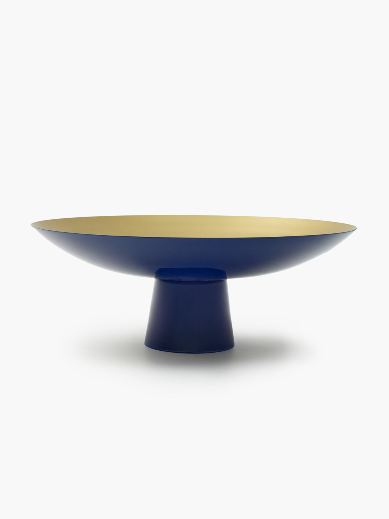 Фруктівниця "Елізіум" залізна MBM HOME модель BD-01 DEEP BLUE/GOLD Фото