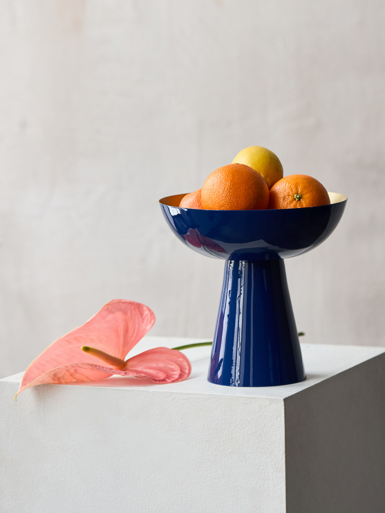 Фруктівниця "Елізіум" залізна MBM HOME модель BD-02 DEEP BLUE/BRONZE Фото