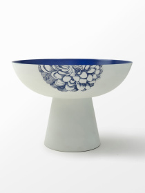 Фруктовница "Элизиум" железная MBM HOME модель BD-03 PRINT/DEEP BLUE Фото