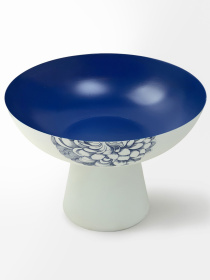 Фруктовница "Элизиум" железная MBM HOME модель BD-03 PRINT/DEEP BLUE Фото