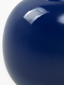 Ваза "Элизиум" железная синяя с золотистым модель VB-05 DEEP BLUE/GOLD Фото