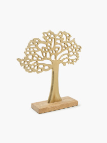 Декор алюминиевый "Дерево" золотистый MBM HOME модель DH-ST-39 GOLD Фото