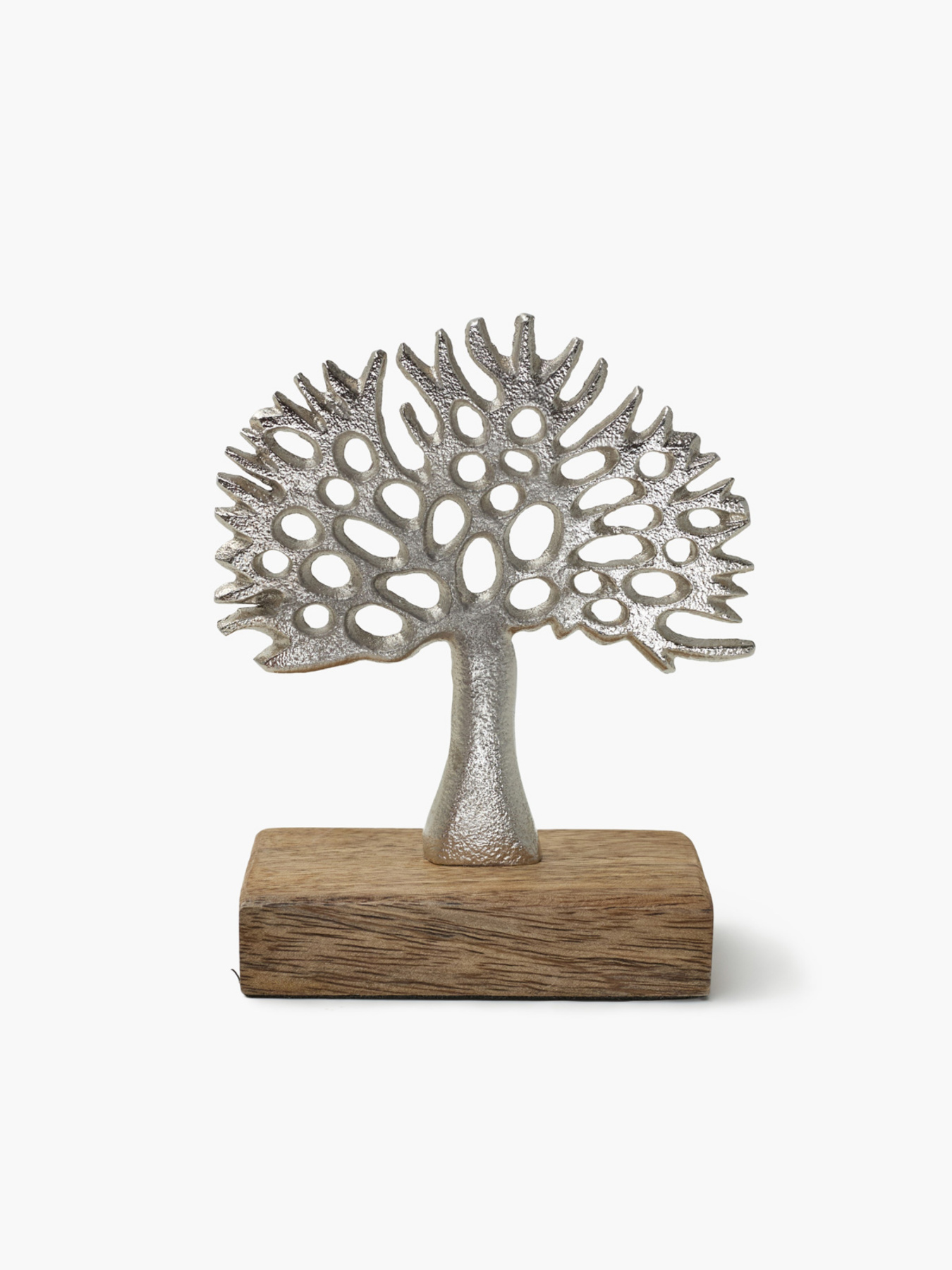 Декор алюминиевый "Дерево" серебристый модель DH-ST-39 SILVER Фото