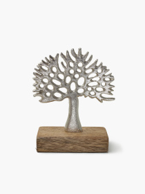 Декор алюминиевый "Дерево" серебристый MBM HOME модель DH-ST-39 SILVER Декор алюминиевый "Дерево" серебристый MBM HOME модель DH-ST-39 SILVER Фото