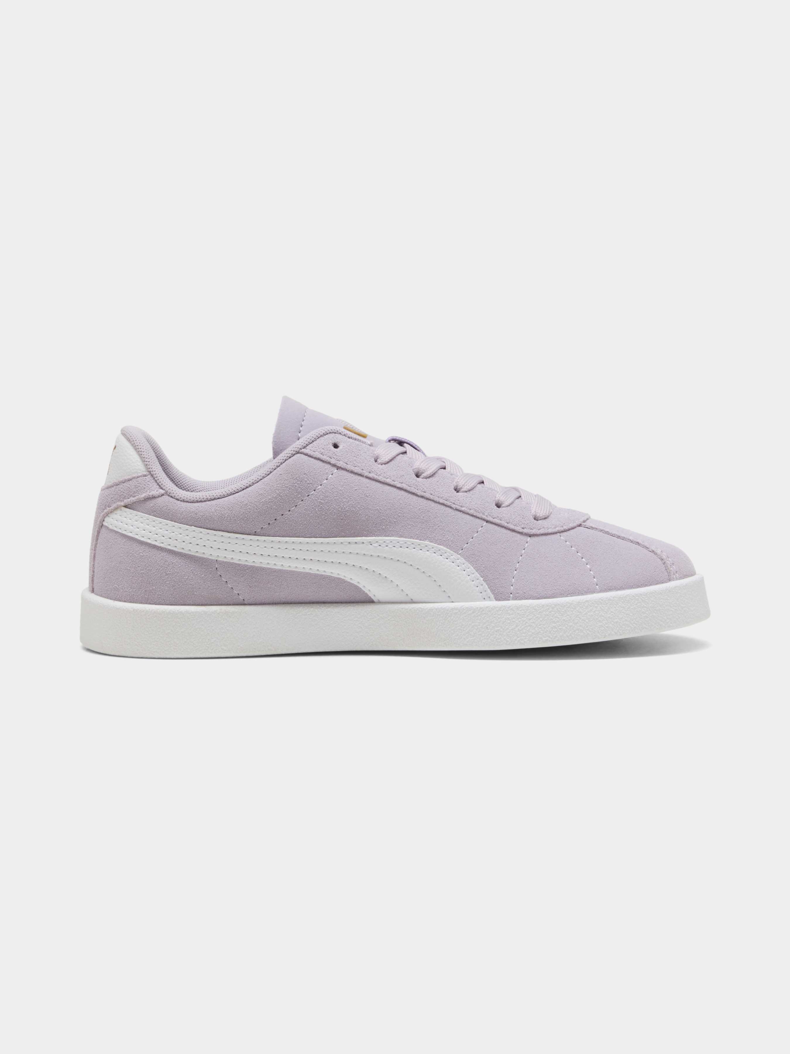 Дитячі Кеди низькі PUMA Club Ii Jr (398886_10) колір фіолетовий, матеріал комбінований верх