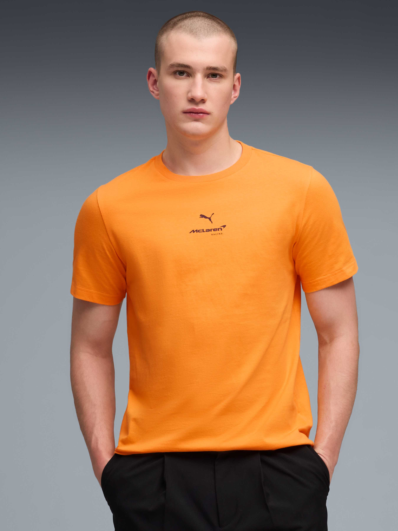 Футболка PUMA Mclaren Small Logo Tee модель 637448 Фото