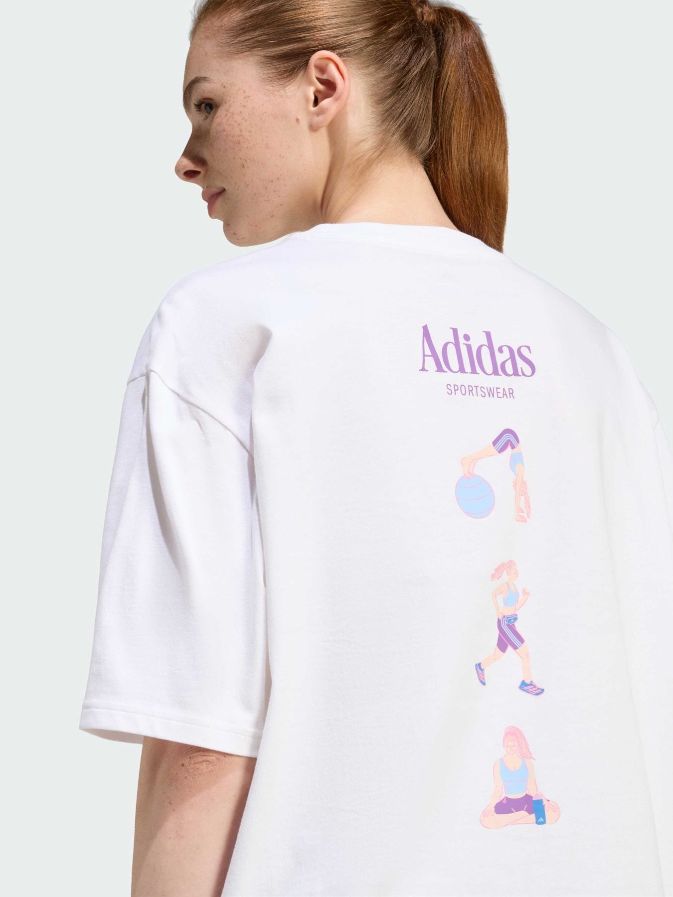 Футболка SOFT SPORTS GRAPHIC модель JZ7904 Фото