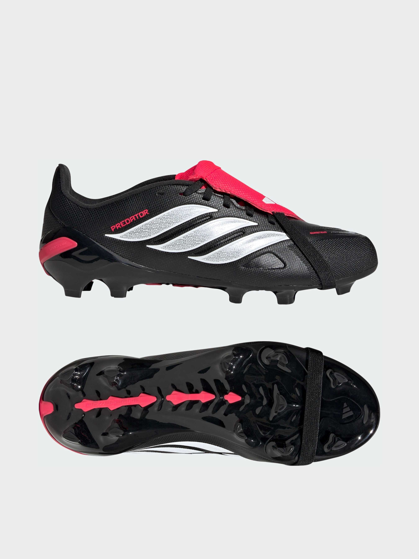 Бутси PREDATOR LEAGUE Fold-Over Tongue Firm Ground Football Kids модель JR5888 Фото