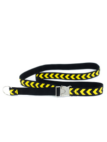 Пасок тасьма чорно-жовтий модель SE16beltzzby Фото