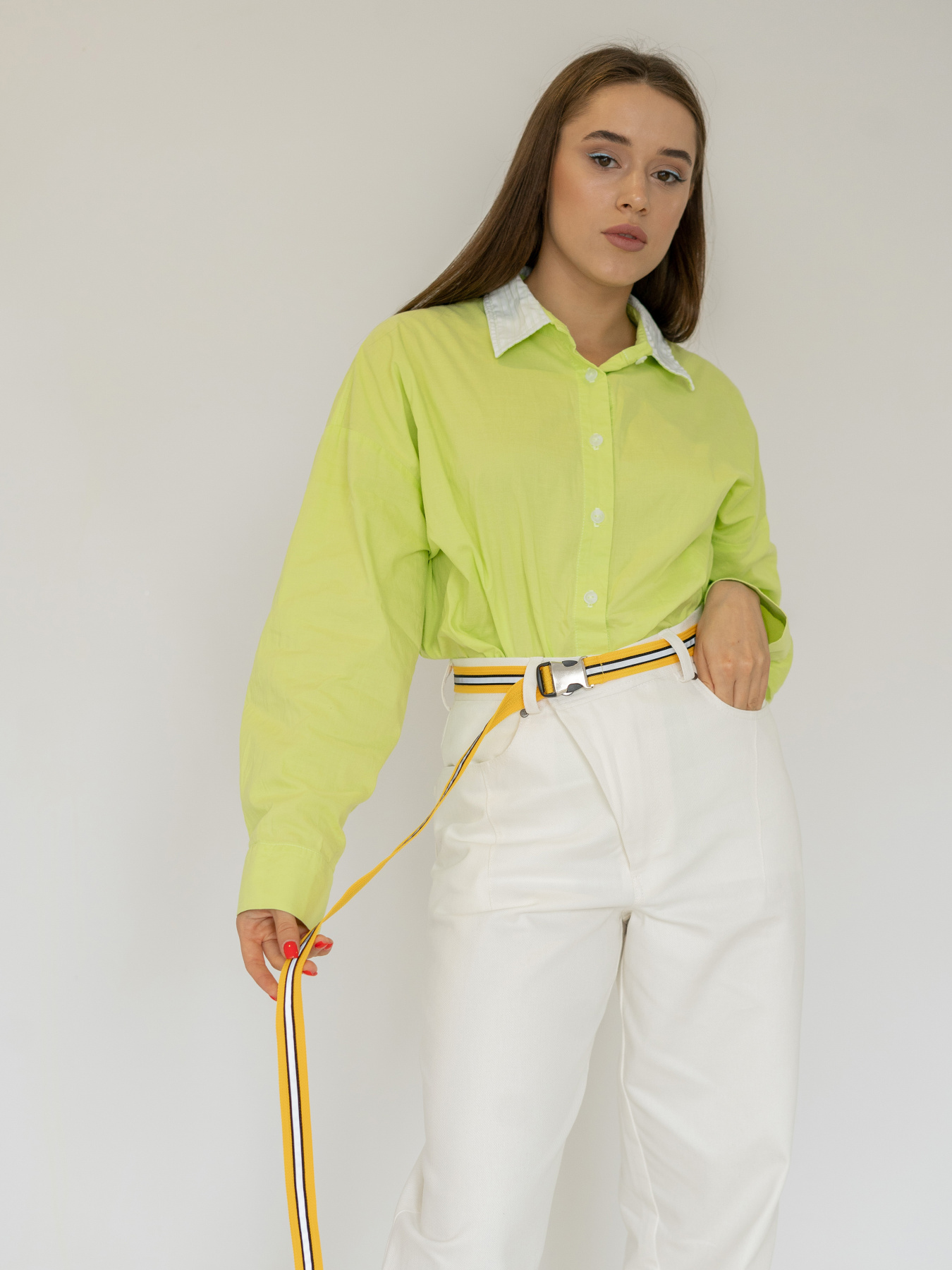 Ремінь 7/11 Seven Eleven модель SE16Belt25YBRflctv Ремінь 7/11 Seven Eleven модель SE16Belt25YBRflctv Фото