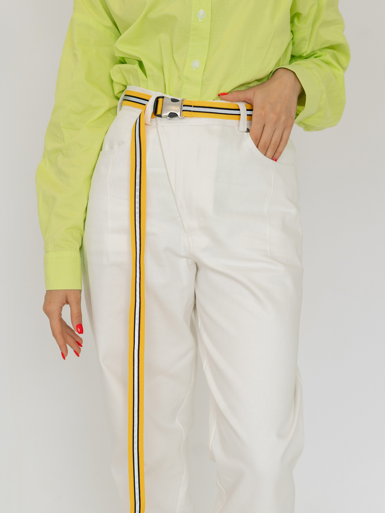 Ремінь 7/11 Seven Eleven модель SE16Belt25YBRflctv Ремінь 7/11 Seven Eleven модель SE16Belt25YBRflctv Фото