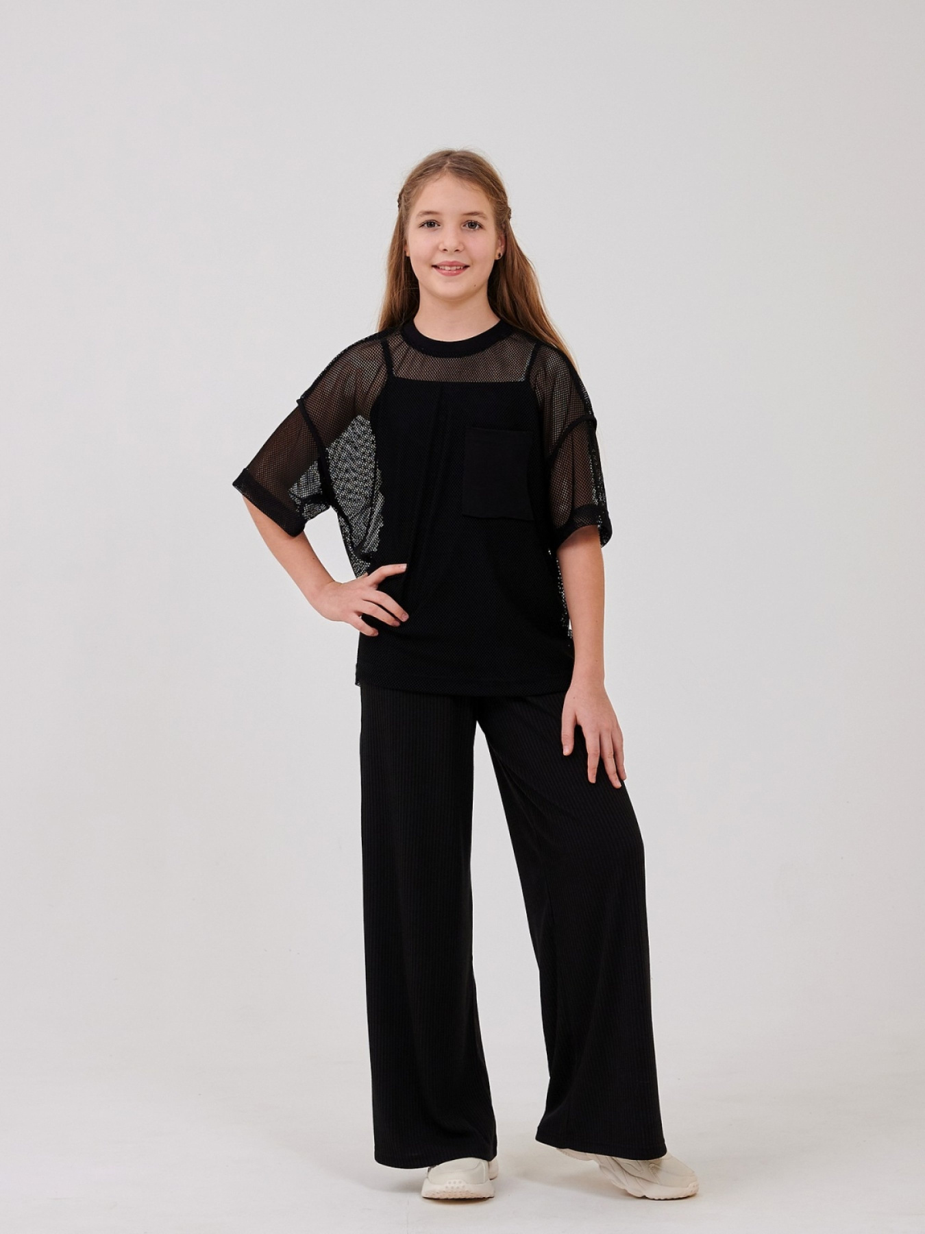 Повсякденний костюм SMIL модель smil_113325-1-cernyj Фото