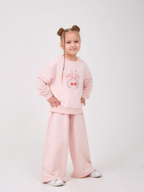 Костюм (свiтшот+штани) SMIL Нiжно-рожевий модель smil_117506-1-nezno-rozovyj Фото