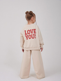 Повсякденний костюм SMIL модель smil_117506-1-svetlo-bezevyj Фото