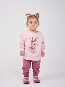 Костюм (свитшот+штаны) SMIL Нежно-розовый модель smil_117508-1-nezno-rozovyj Фото