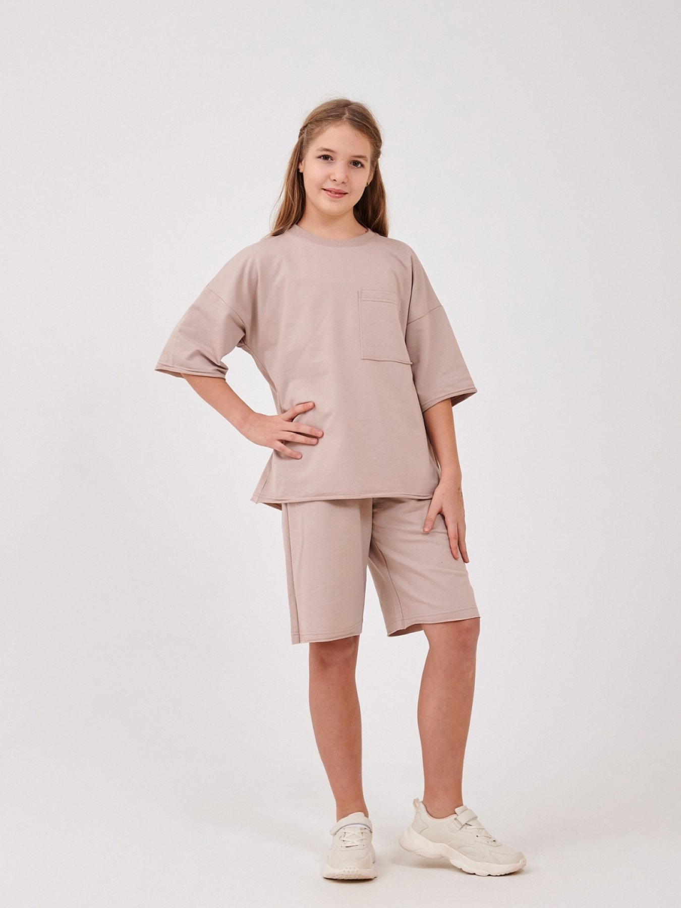 Костюм (футболка+шорти) SMIL Капучино модель smil_117514-1-kapucino Фото