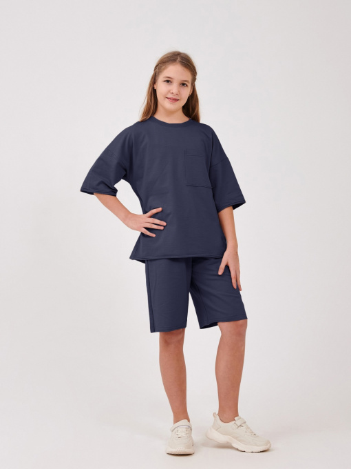 Повсякденний костюм SMIL модель smil_117520-1-temno-seryj Фото