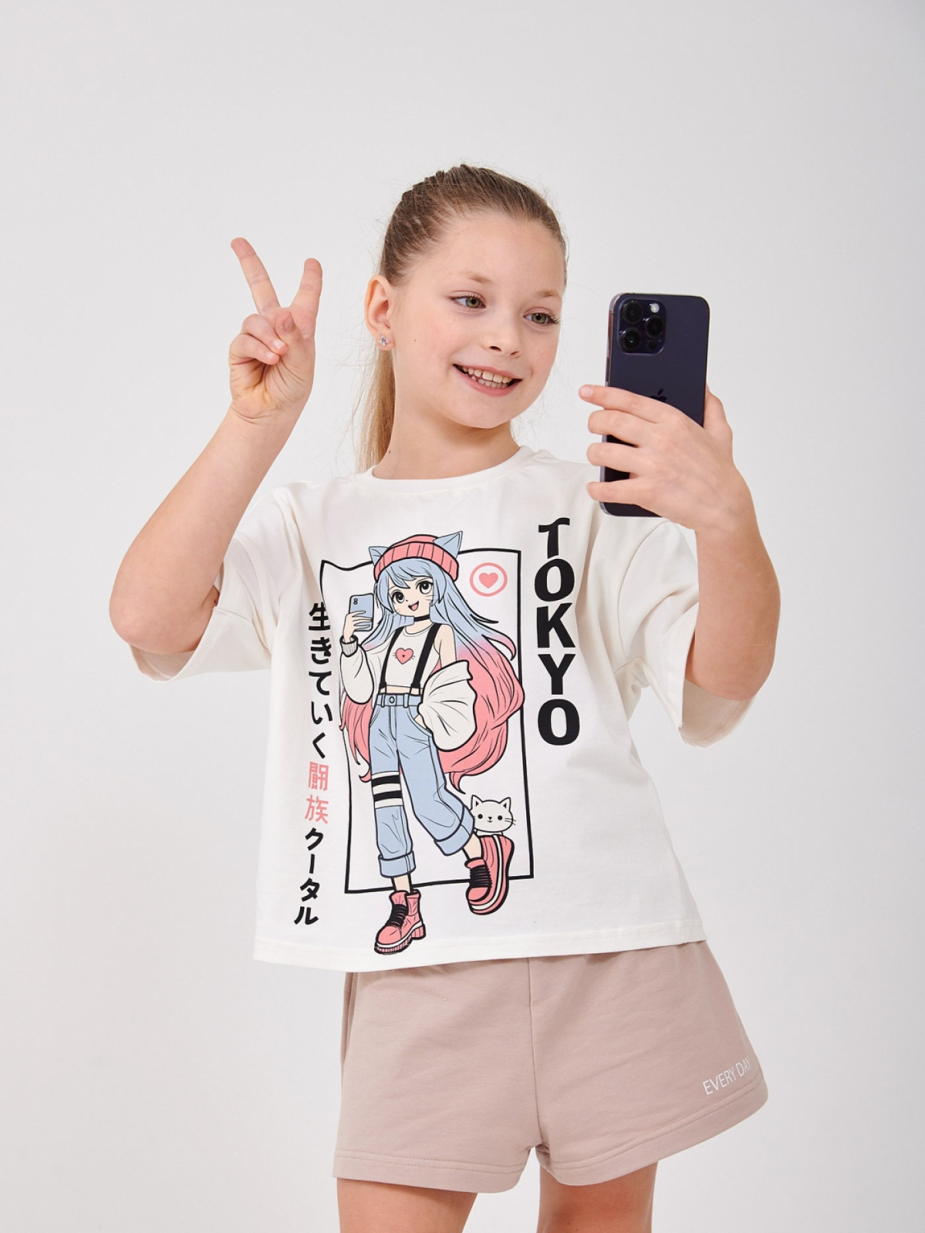 Футболка SMIL Молочний модель smil_110865-1-molocnyj Фото