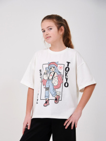 Футболка SMIL модель smil_110865-1-molocnyj Фото