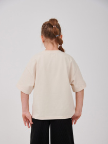 Футболка SMIL модель smil_110865-1-svetlo-bezevyj Фото