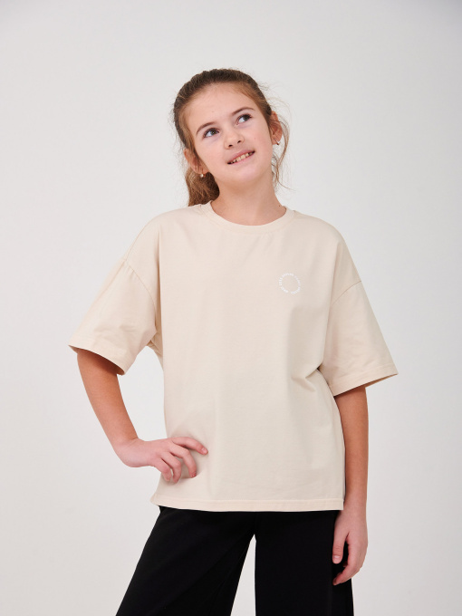 Футболка SMIL Світло-бежевий модель smil_110868-1-svetlo-bezevyj Фото