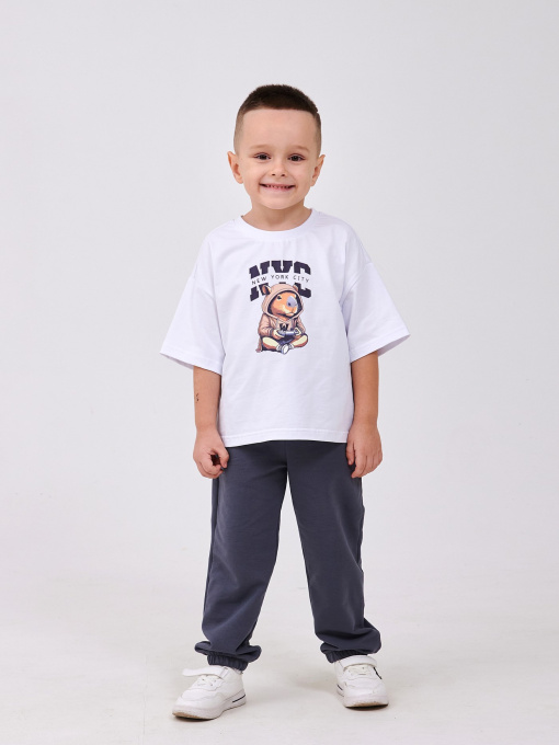 Футболка SMIL модель smil_110869-1-belyj Фото