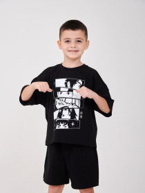 Футболка SMIL Чорний модель smil_110870-1-cernyj Фото