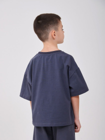 Футболка SMIL модель smil_110923-1-temno-seryj Фото