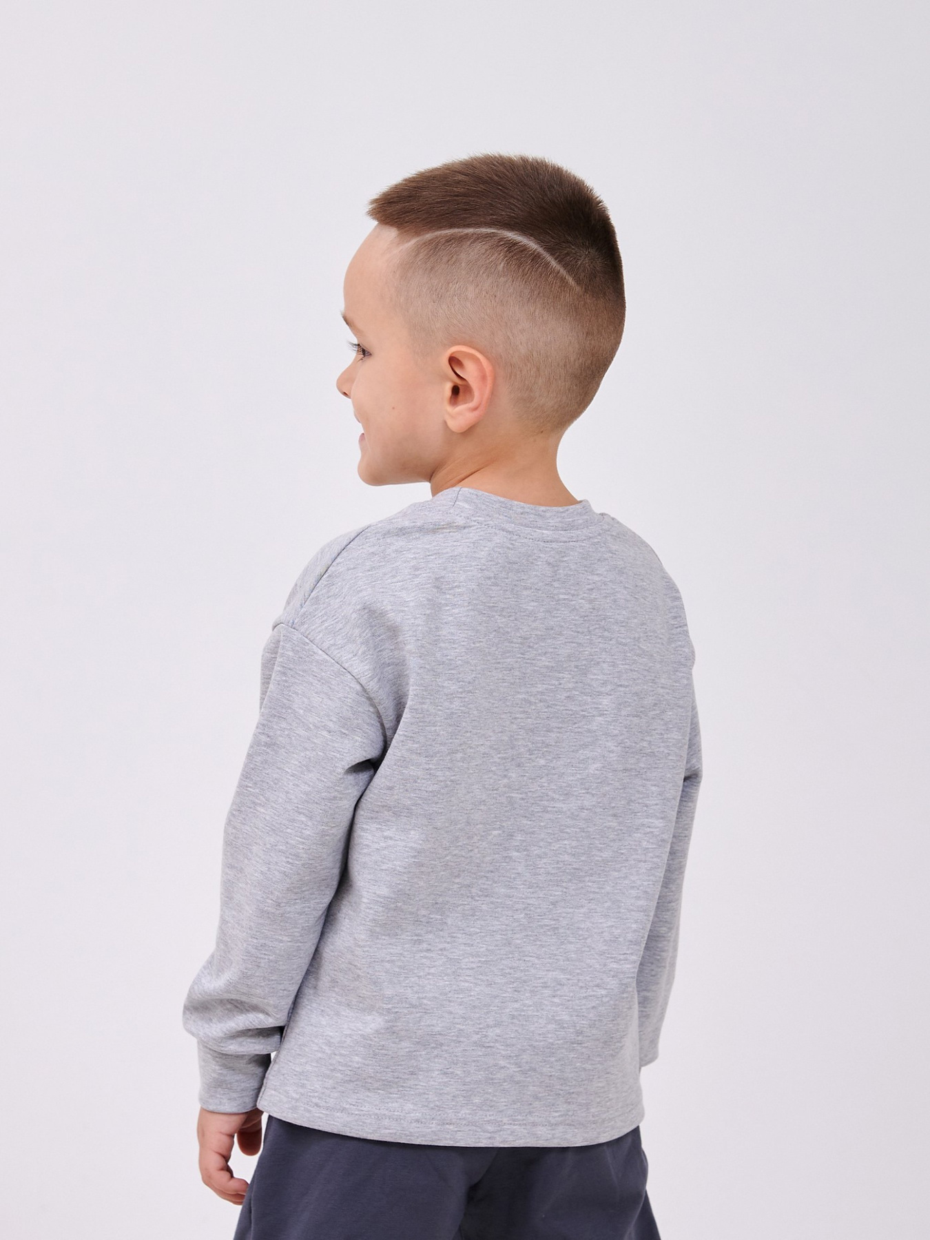 Худи и свитшоты SMIL модель smil_116750-1-svetlo-seryj-melanz Фото