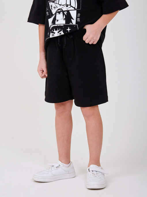 Шорты SMIL Черный модель smil_112501-1-cernyj Шорты SMIL Черный модель smil_112501-1-cernyj Фото